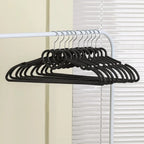 Heart Pattern ABS Clothes Hangers – Durable Organizers for Family Clothing