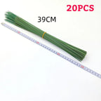 Floral Stem Wire and Tape – DIY Handmade Material for Bouquet Arranging