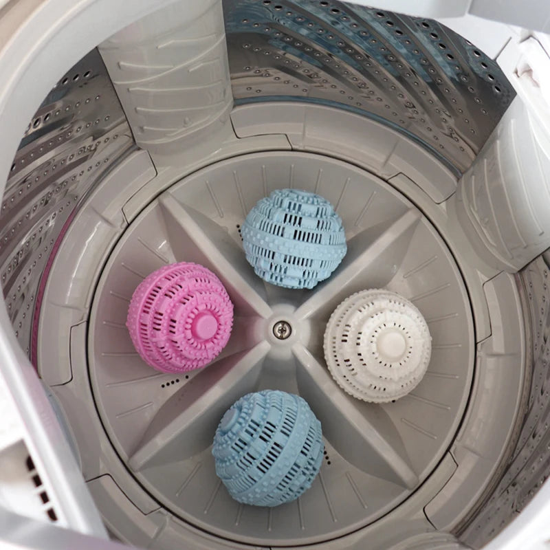Reusable PVC Laundry Ball – 10cm Clothes Softener for Washing Machine