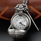 Vintage Gold Fairy Ball Quartz Pocket Watch – Pendant Necklace Gift
