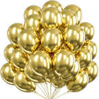 Metallic Assorted Balloons – Decorative Party Decor for Weddings and Birthdays