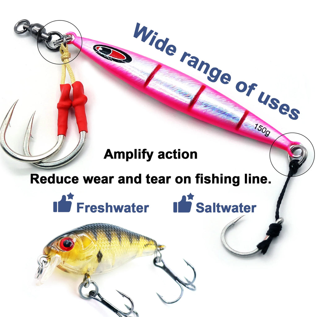 Stainless Steel Split Rings – Heavy Duty Fishing Lure Terminal Tackle
