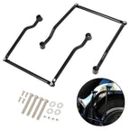 Universal Motorcycle Saddlebag Support Brackets – Side Luggage Mounts for Cruiser
