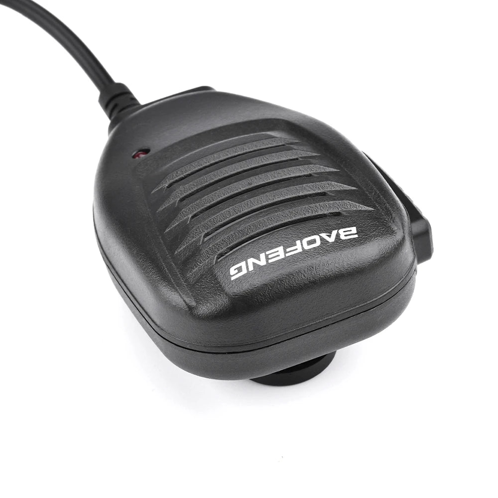 Dual PTT Walkie Talkie Microphone – Handheld Radio Accessory for Ham Radio