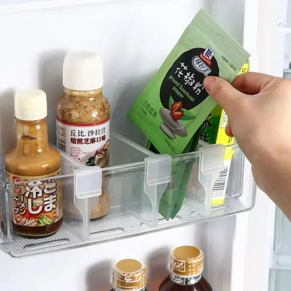 Adjustable Refrigerator Divider – Fridge Storage Partition for Kitchen Organization