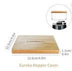 Wooden Coffee Grinder Lid – Replacement Hopper Cover for Eureka Mignon