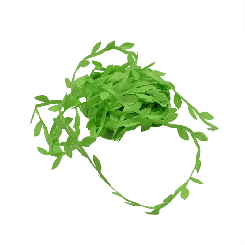 Artificial Silk Leaf Vine – 10 Meter Greenery for Wedding Wreath Decor