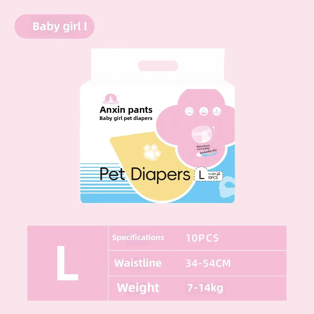 Disposable Male Dog Diapers – Leak-proof Waterproof Shorts for Puppy Care