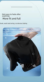 Men's Quick-Dry Swim Trunks – Anti-Embarrassment Five-Point Board Shorts for Swimming