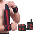 Fitness Wrist Wraps – Padded Support for Weight Lifting and Gym Training