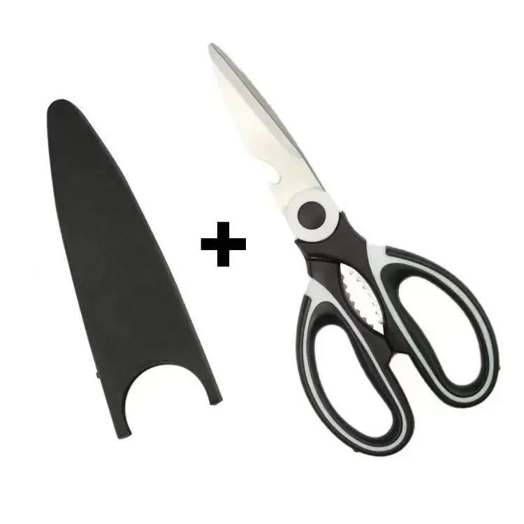 Heavy Duty Kitchen Shears – Stainless Steel Scissors for Poultry and Meat