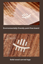Hluru Wooden Kalimba – 21 Key Thumb Piano for Music Beginners and Education
