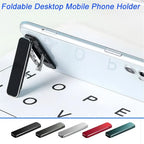 Aluminum Foldable Phone Stand – Adjustable Desktop Mount for Mobile Devices