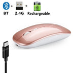 Wireless Gaming Mouse – Dual Mode Ergonomic Rechargeable for PC Laptop Mac