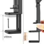 Airplane Phone Holder – Foldable Adjustable Travel Stand for Flight Seats
