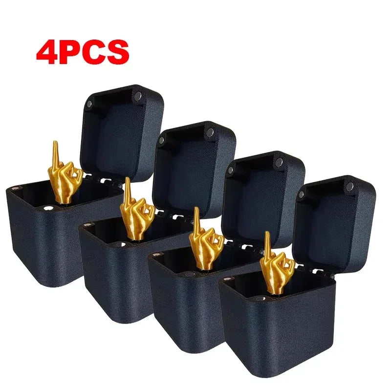 Middle Finger Pop-Up Box – Funny Prank Gift for Office Desk Decoration