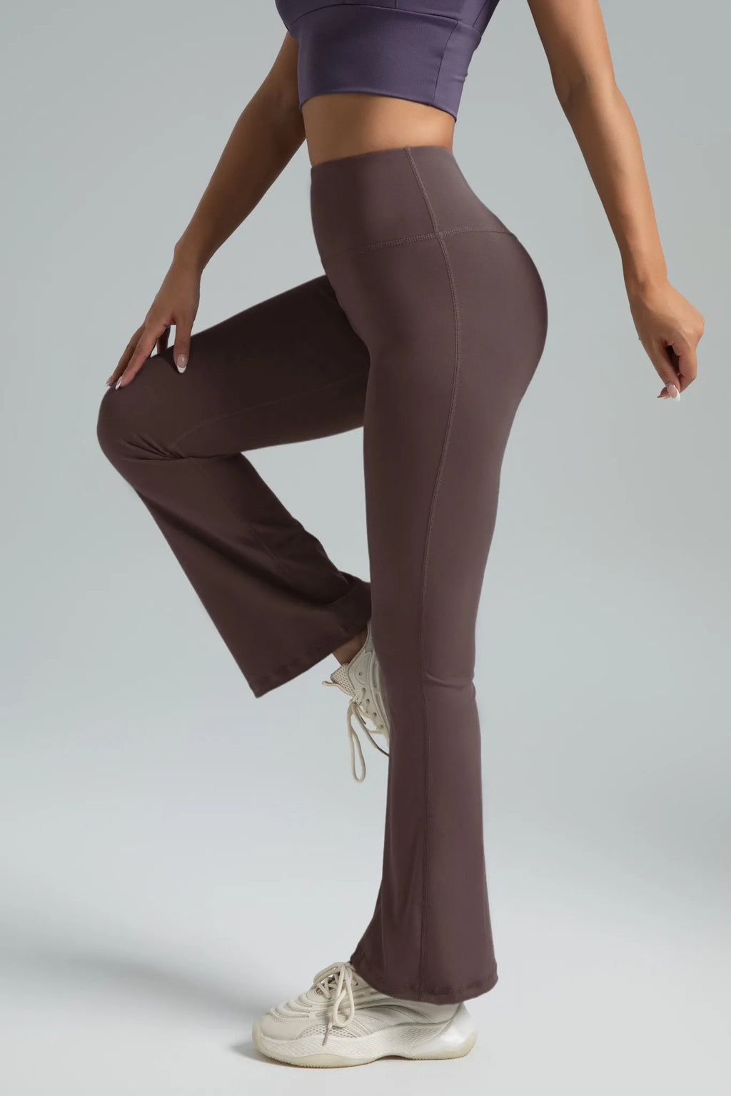 High Waisted Bootcut Yoga Pants – Flared Leggings for Workout and Casual Wear