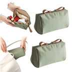Waterproof Large Capacity Cosmetic Bag – Partitioned Travel Organizer for Makeup