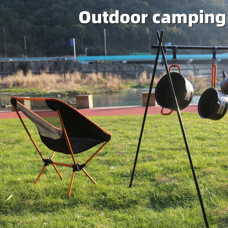 Folding Moon Chair – Lightweight Aluminum Portable Chair for Camping