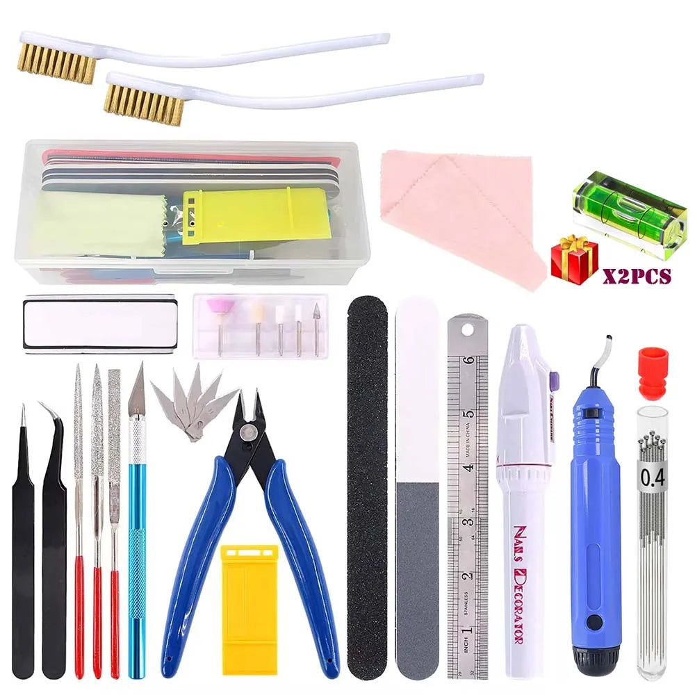 3D Printer Tool Kit – Essential Deburring and Cleaning Tools for DIY