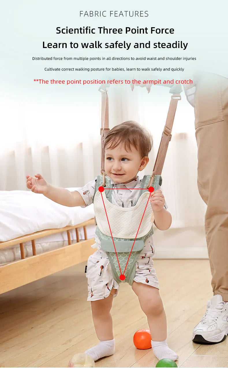 Toddler Walking Harness – Adjustable Learning Support for Infant Safety