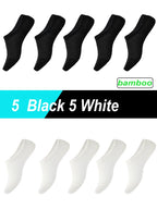 Bamboo Fiber Mesh Socks – Absorbent Invisible Ankle Liners for Summer