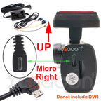 Dashcam Hardwire Kit – 12-24V USB Power Adapter for Parking Monitoring