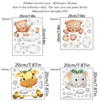 Animal Wall Decals – Self-Adhesive Nursery Stickers for Kids Bedroom Decor
