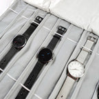 Velvet Watch Roll Bag – Portable Jewelry Organizer for Travel Storage