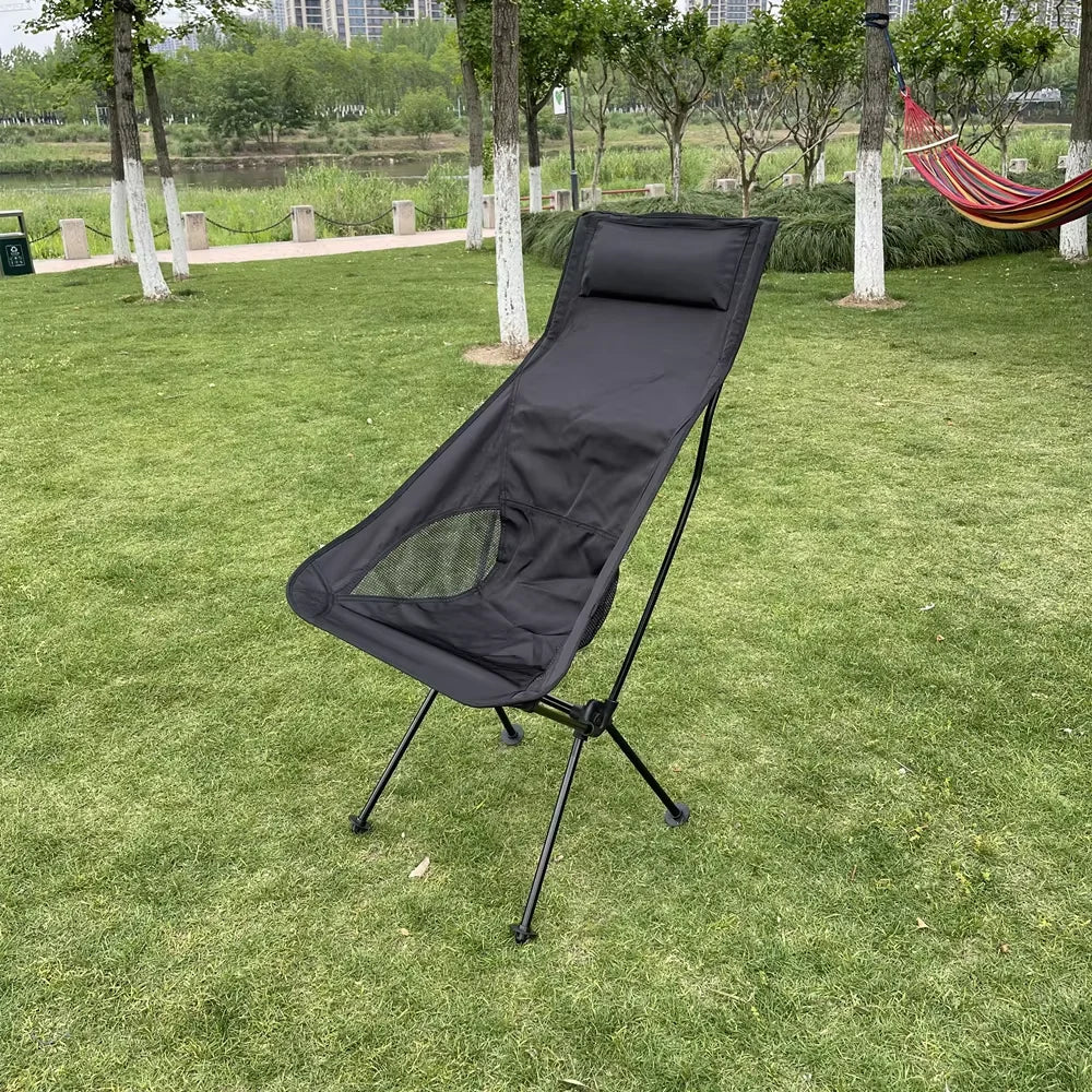 Ultralight Folding Chair – Detachable Portable Seat for Camping and Hiking