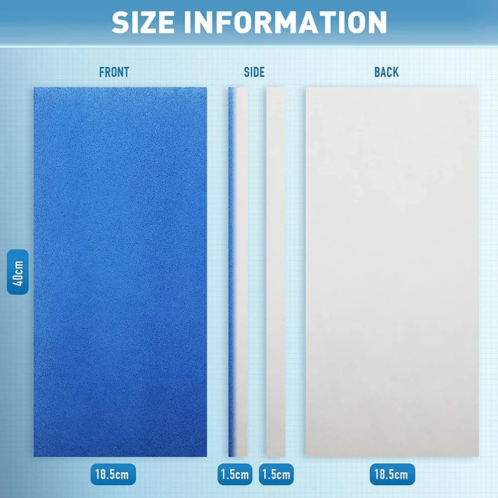 Fiberglass Airbrush Spray Booth Filter for Hobby Painting