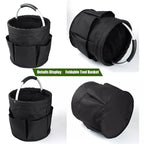 17L Folding Storage Tote – Large Collapsible Basket for Outdoor Cleaning