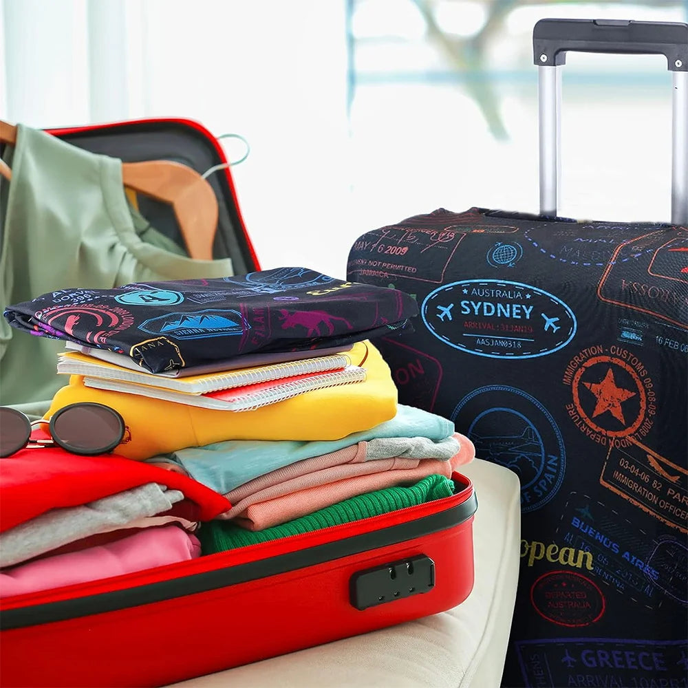 Elastic Luggage Protective Cover – Stretch Suitcase Shield for Travel 18-32 Inch
