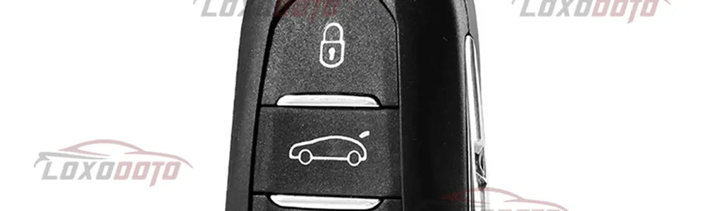 Silicone Car Key Fob Cover – Protective Remote Case for Peugeot and Citroen