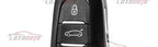 Silicone Car Key Fob Cover – Protective Remote Case for Peugeot and Citroen