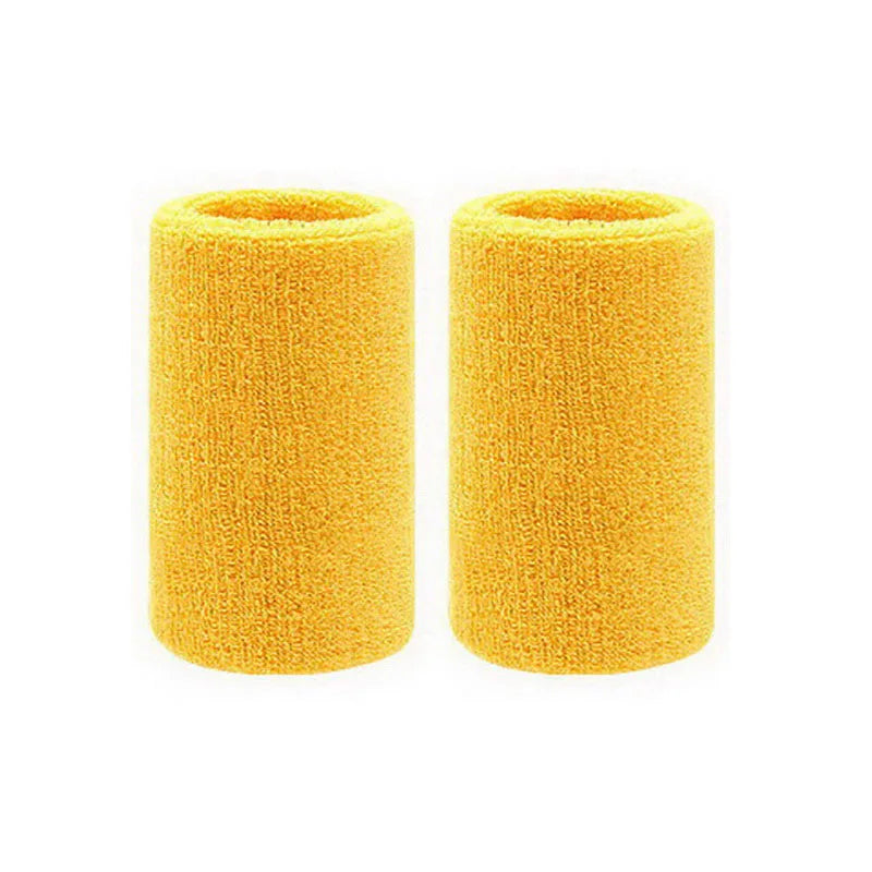 Sports Wristbands – Sweat Absorbing Cotton Wrist Guards for Basketball