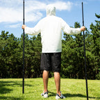 Carbon Fiber Telescopic Tarp Pole – Adjustable 3m Lightweight Camping Gear