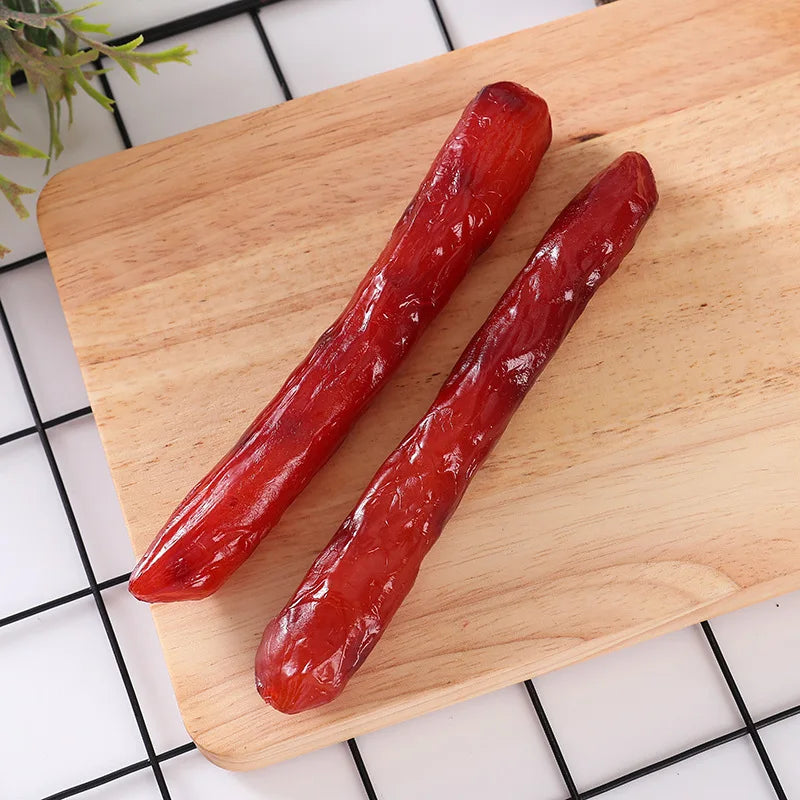 Artificial Grilled Sausage Models – Realistic Food Props for Restaurant Decor