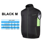 Cooling Fan Vest – Air Conditioned Heat Resistant Jacket for Outdoor Fishing Hiking