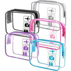 Transparent PVC Travel Toiletry Bag – Waterproof Cosmetic Organizer for Packing