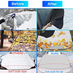 Magnetic Windshield Sunshade – Waterproof Anti-Ice Cover for Winter Auto
