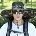Breathable Mesh Sun Hat – Unisex UV Protection for Fishing and Hiking