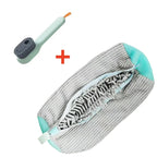 Padded Mesh Shoe Laundry Bag – Protective Sneaker Wash Net for Machine Cleaning