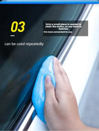 Car Cleaning Gel – Dust Removal Slime for Automobile Air Vents and Keyboards