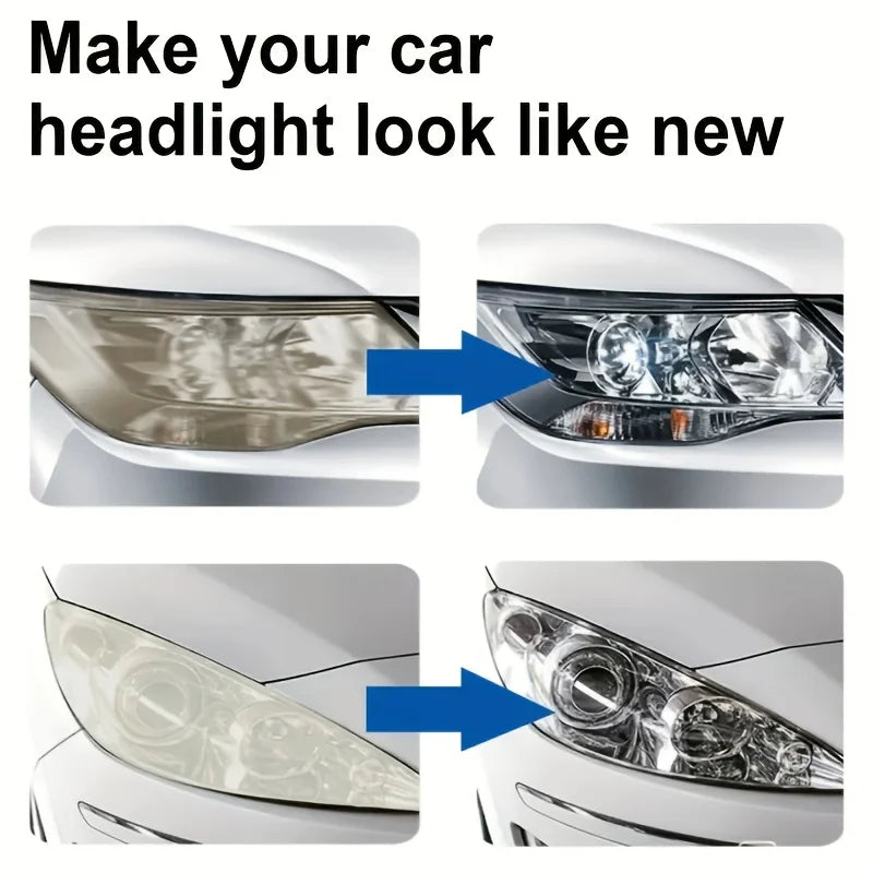 Car Headlight Restoration Kit – Oxidation Remover for Headlamp Repair