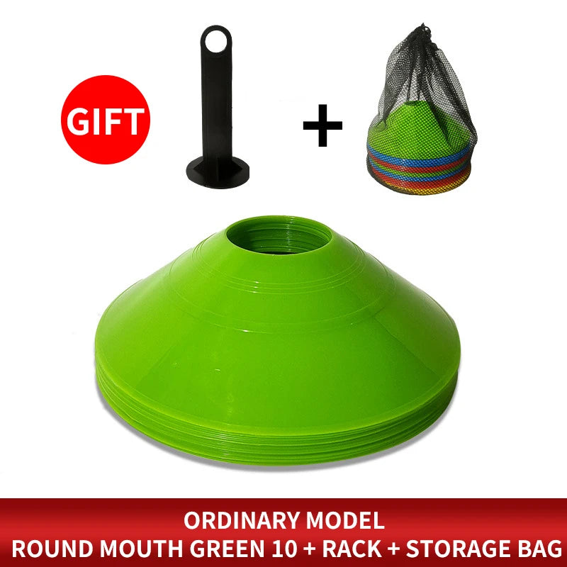 Disc Cone Set – Agility Training Equipment for Kids Football Sports