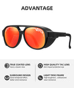 Polarized Cycling Sunglasses – UV400 Windproof Sport Eyewear for MTB Road Bike