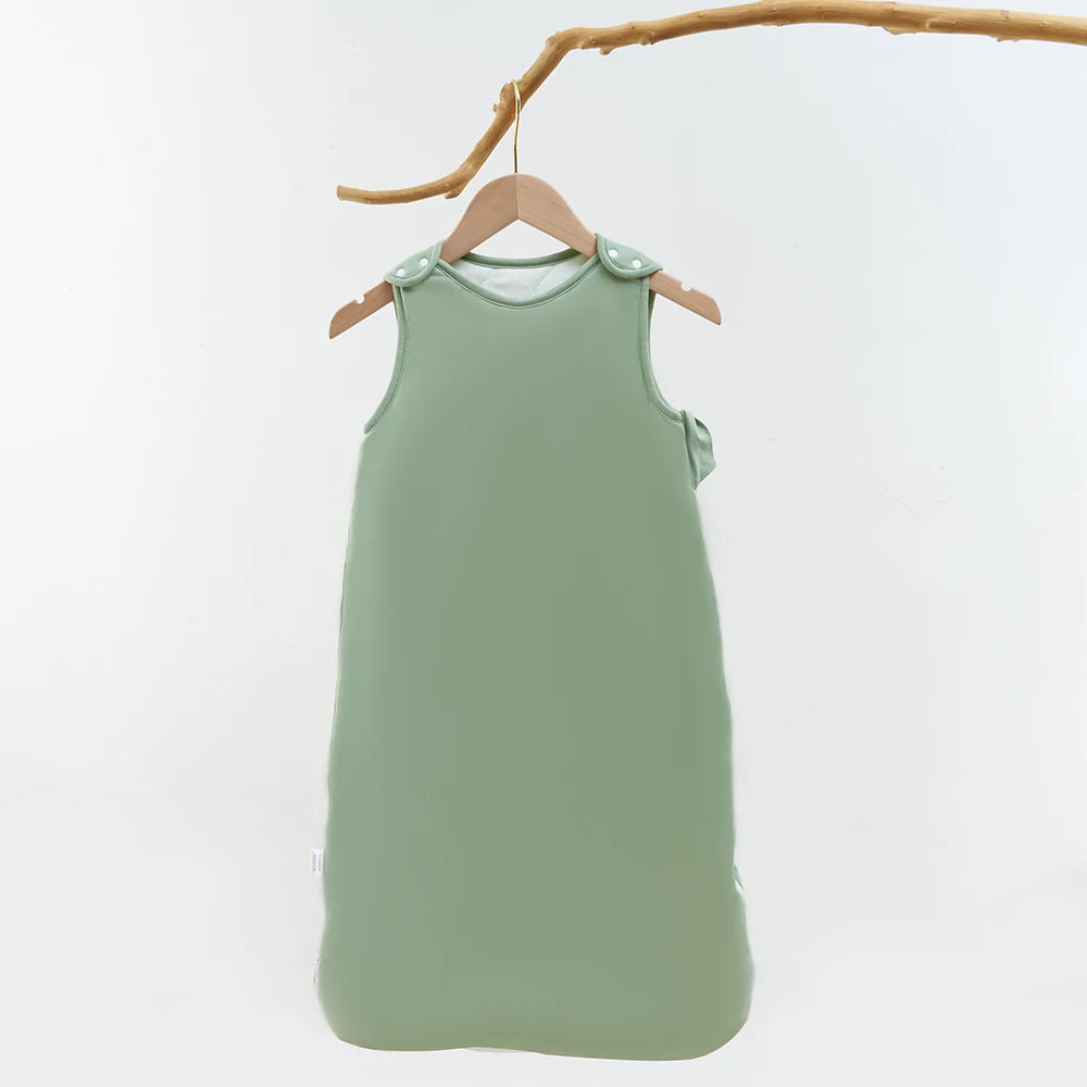Bamboo Cotton Sleeping Bag – Warm Newborn Wearable Blanket for Winter Sleep