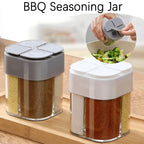 Plastic Spice Container Set – Portable Seasoning Jar for Outdoor Camping BBQ