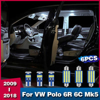 LED Interior Lighting Kit – Car Reading and Trunk Lamps for VW Polo 2009-2018
